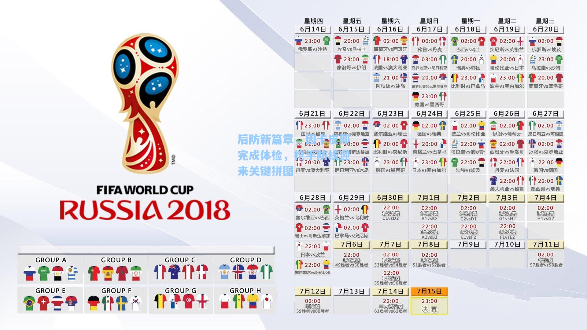 后防新篇章，因卡皮耶完成体检，枪手防线迎来关键拼图